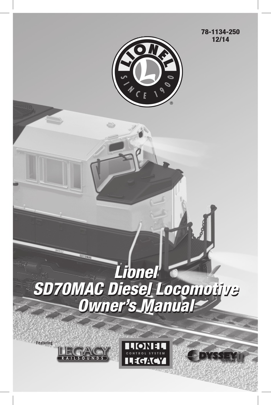 LIONEL SD70MAC OWNER