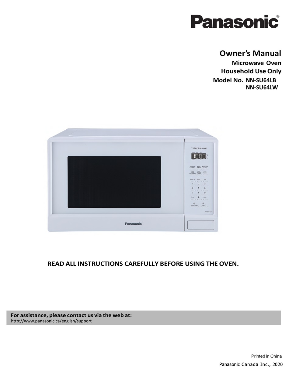PANASONIC NNSU64LB OWNER