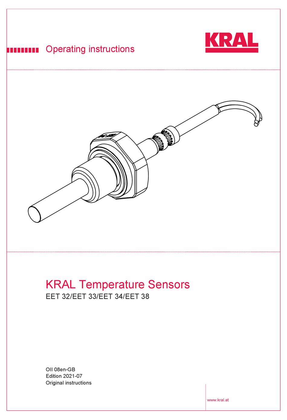 KRAL EET 32 OPERATING INSTRUCTIONS MANUAL Pdf Download ManualsLib