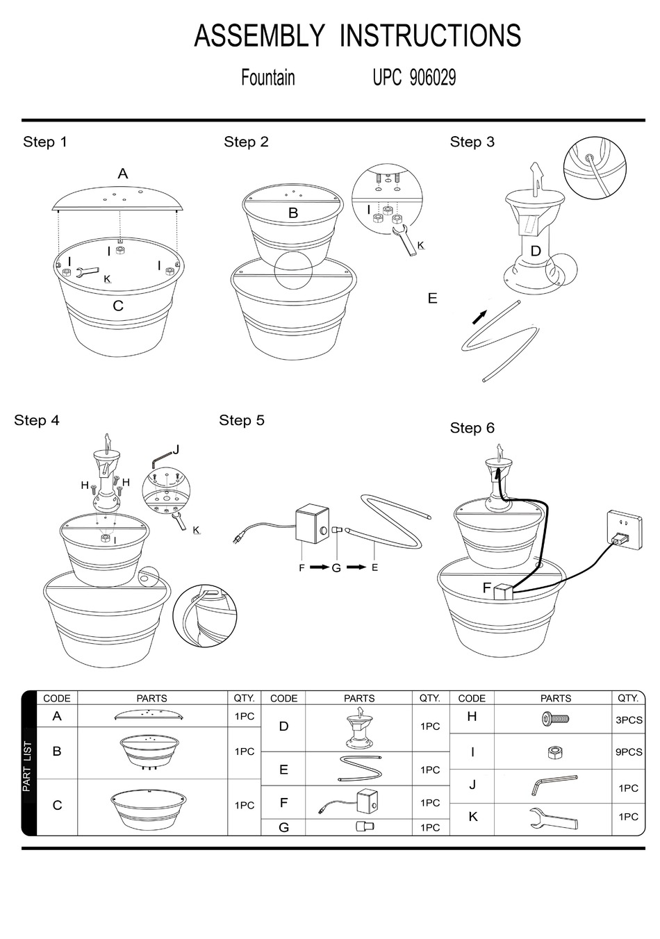 BACKYARD EXPRESSIONS 906029 ASSEMBLY INSTRUCTIONS Pdf Download ManualsLib