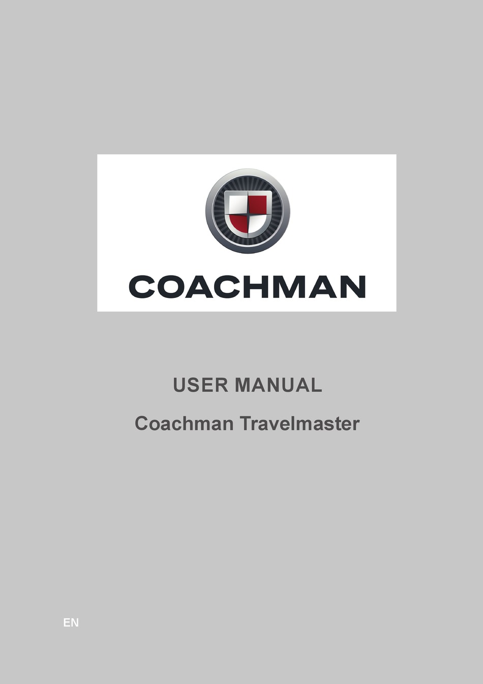 COACHMAN TRAVELMASTER 2022 USER MANUAL Pdf Download ManualsLib
