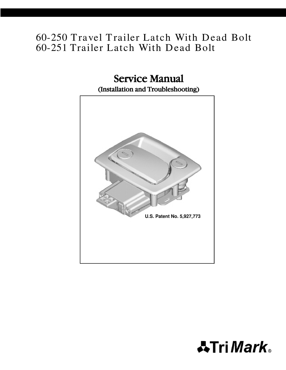 TRIMARK 60250 SERVICE MANUAL Pdf Download ManualsLib