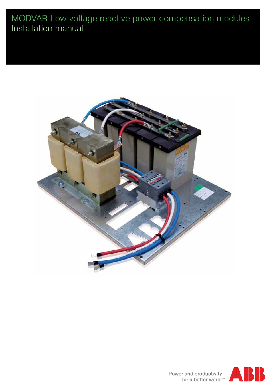 ABB MODVAR INSTALLATION MANUAL Pdf Download ManualsLib