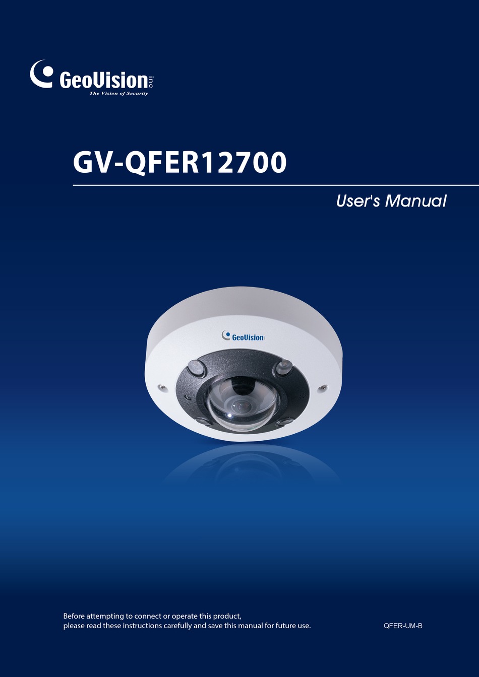 GEOVISION GVQFER12700 USER MANUAL Pdf Download ManualsLib