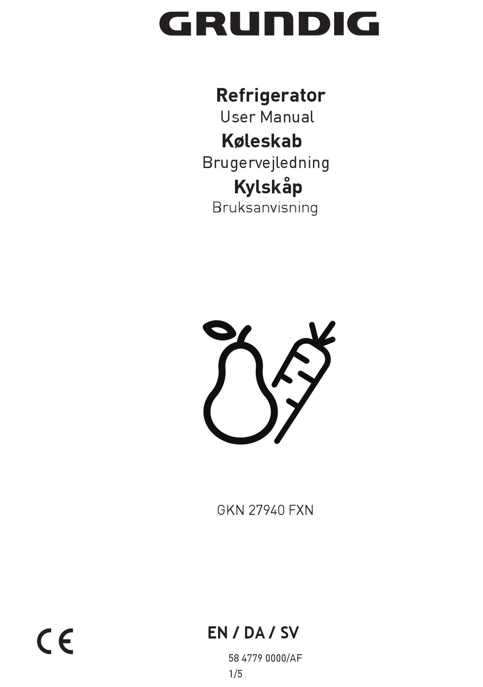 GRUNDIG GKN 27940 FXN USER MANUAL Pdf Download ManualsLib