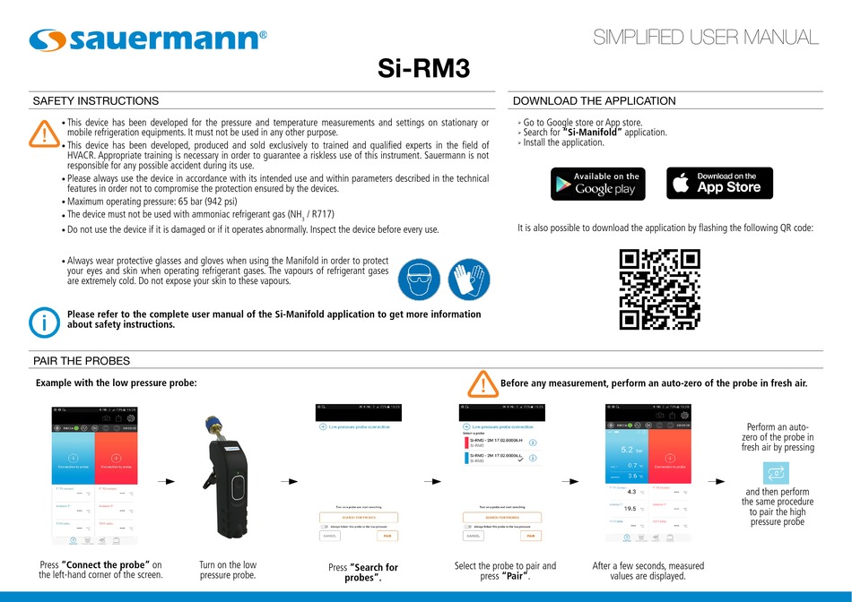 SAUERMANN SI-RM3 SIMPLIFIED USER MANUAL Pdf Download | ManualsLib