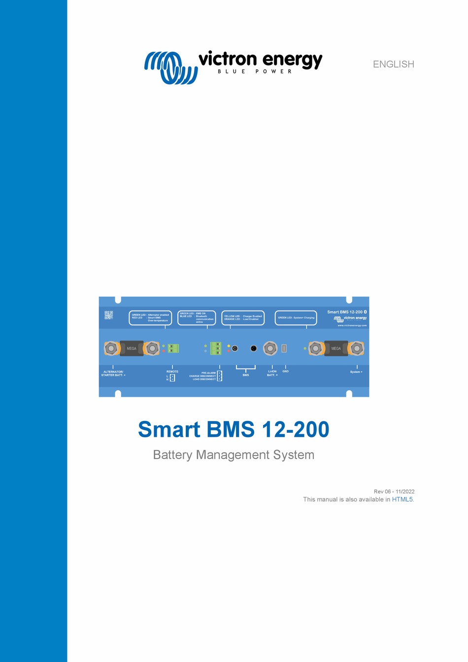VICTRON ENERGY SMART BMS 12200 MANUAL Pdf Download ManualsLib