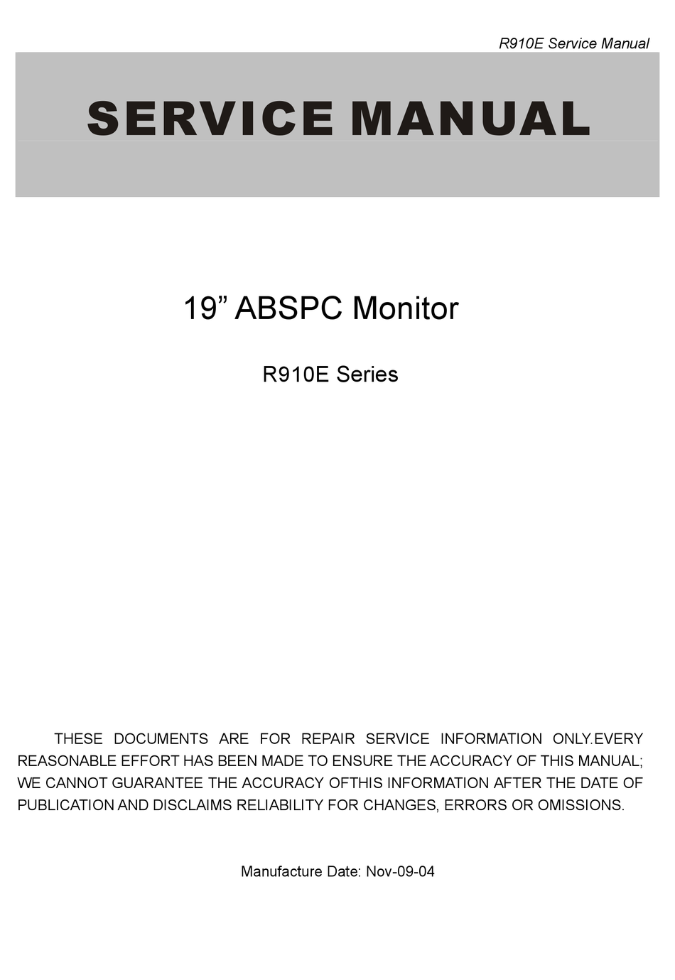 ROSEWILL R910E SERIES SERVICE MANUAL Pdf Download ManualsLib