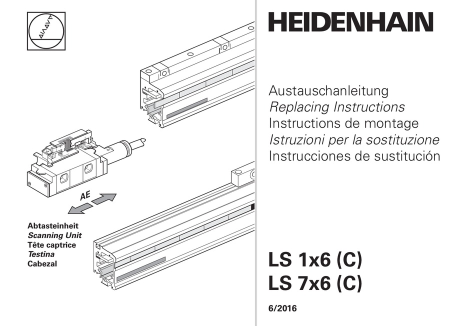 HEIDENHAIN LS 1X6 REPLACING INSTRUCTIONS Pdf Download ManualsLib