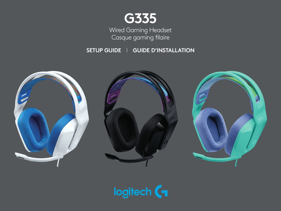 LOGITECH G335 SETUP MANUAL Pdf Download | ManualsLib