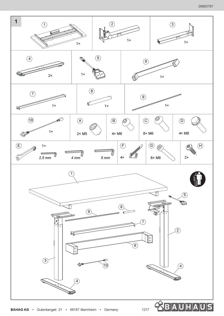 BAUHAUS WB101 MANUAL Pdf Download | ManualsLib