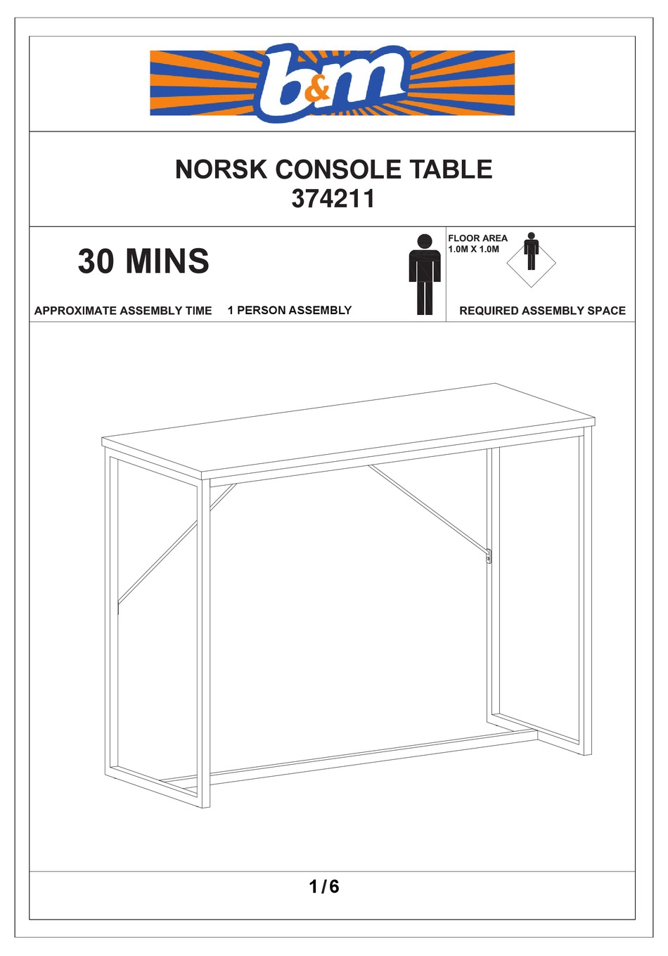 B&M NORSK 374211 MANUAL Pdf Download ManualsLib