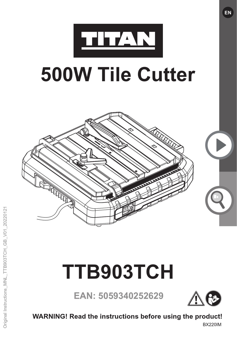 TITAN TTB903TCH MANUAL Pdf Download | ManualsLib