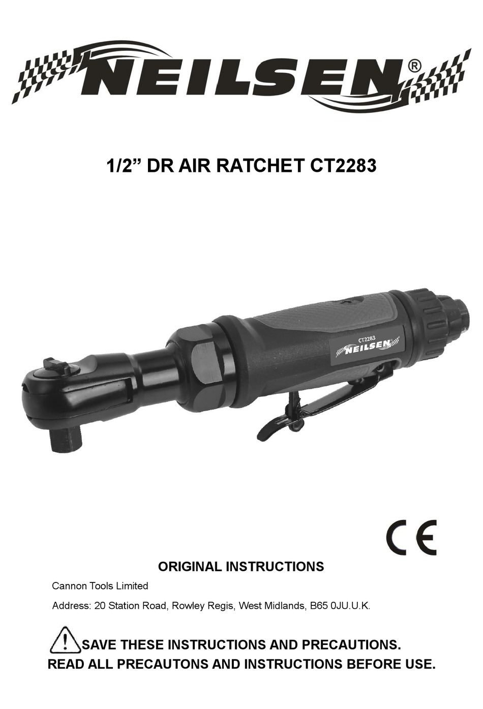 NEILSEN CT2283 ORIGINAL INSTRUCTIONS MANUAL Pdf Download ManualsLib