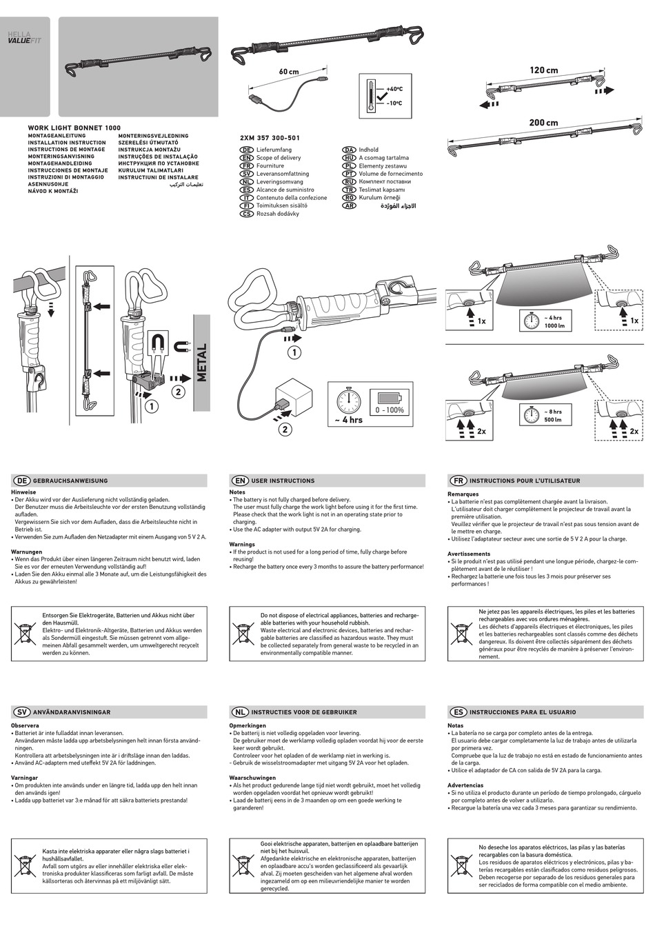 HELLA 1000 INSTALLATION INSTRUCTIONS Pdf Download ManualsLib