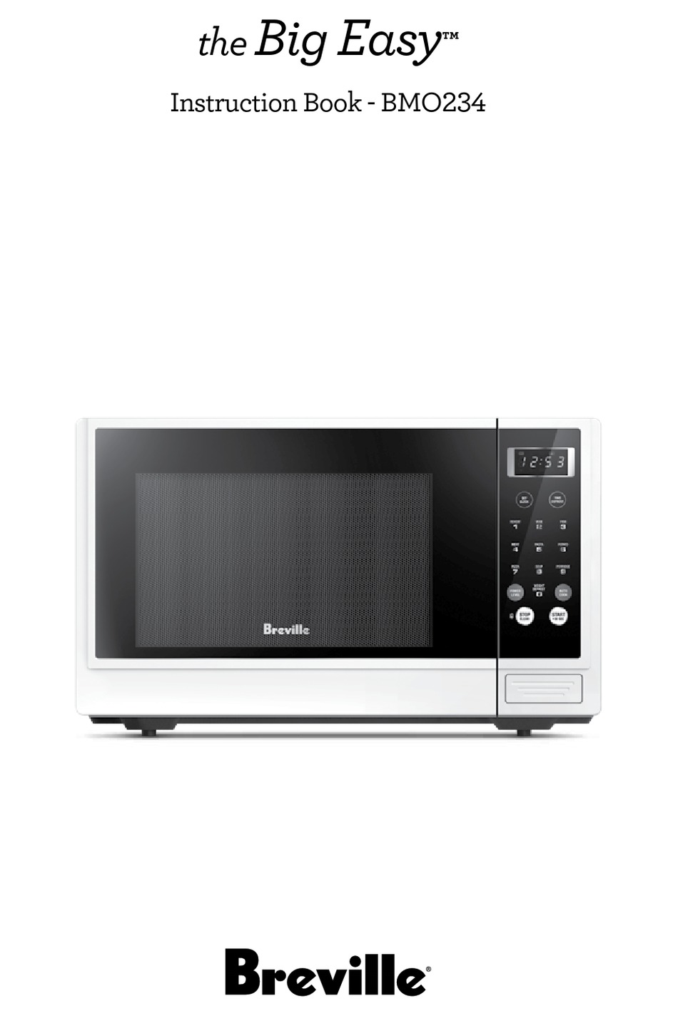 BREVILLE THE BIG EASY BMO234 INSTRUCTION BOOK Pdf Download ManualsLib