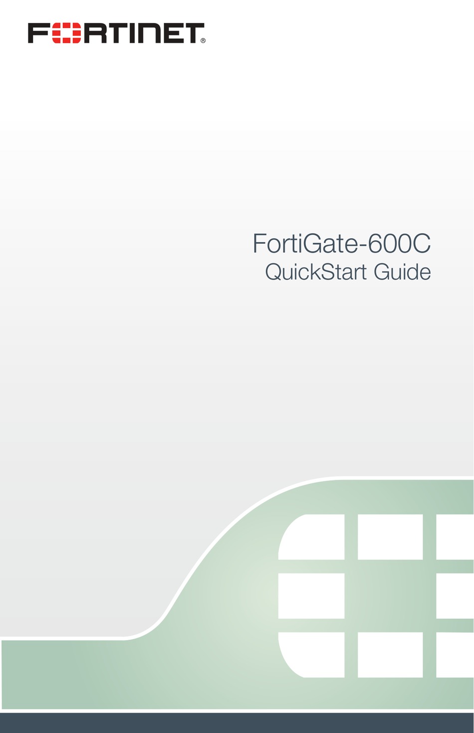 FORTINET FORTIGATE-600C QUICK START MANUAL Pdf Download | ManualsLib