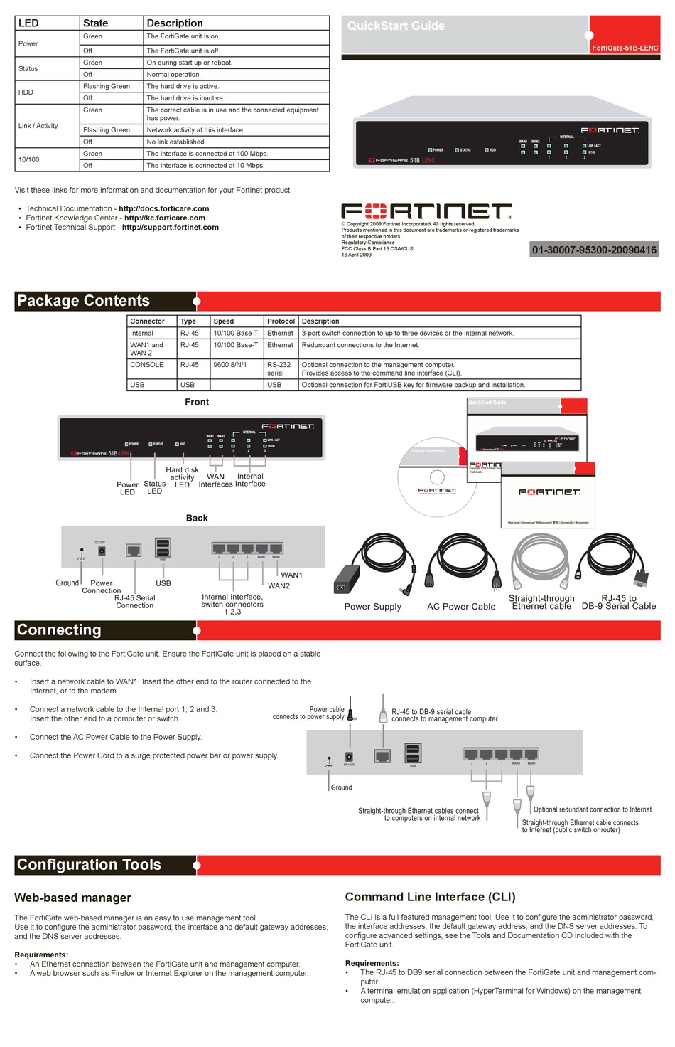 FORTINET FORTIGATE-51B-LENC QUICK START MANUAL Pdf Download | ManualsLib