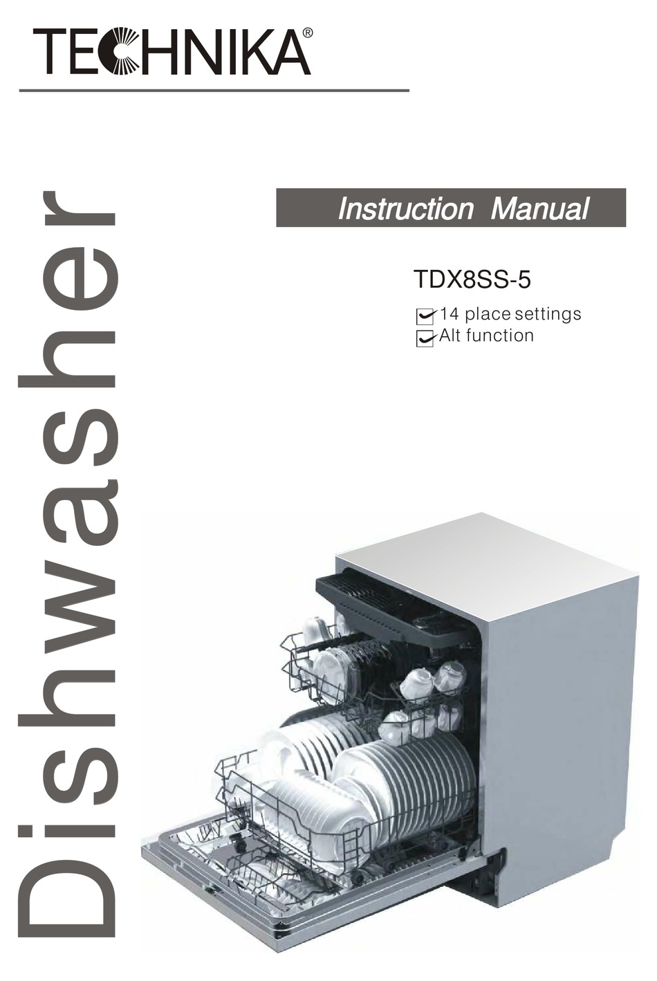 TECHNIKA TDX8SS5 INSTRUCTION MANUAL Pdf Download ManualsLib