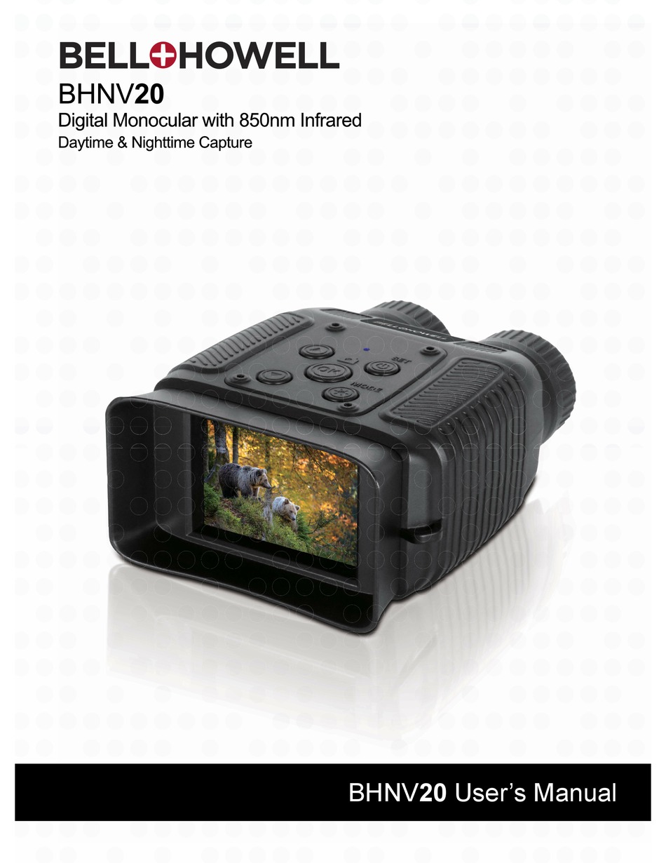BELL+HOWELL BHNV20 USER MANUAL Pdf Download ManualsLib
