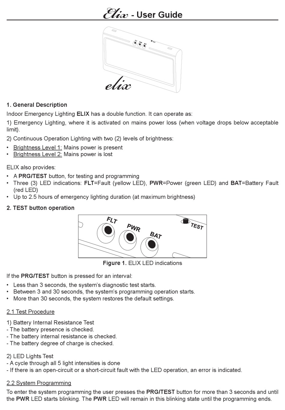 PARADOX HELLAS S.A. ELIX USER MANUAL Pdf Download ManualsLib