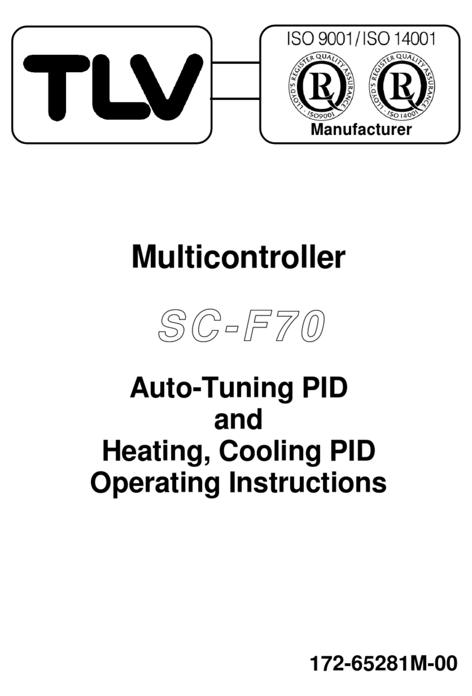 tlv-sc-f70-operating-instructions-manual-pdf-download-manualslib