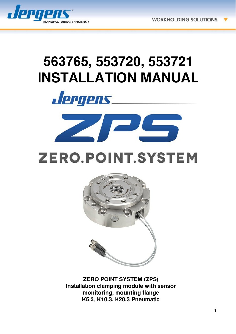 JERGENS ZPS INSTALLATION MANUAL Pdf Download ManualsLib
