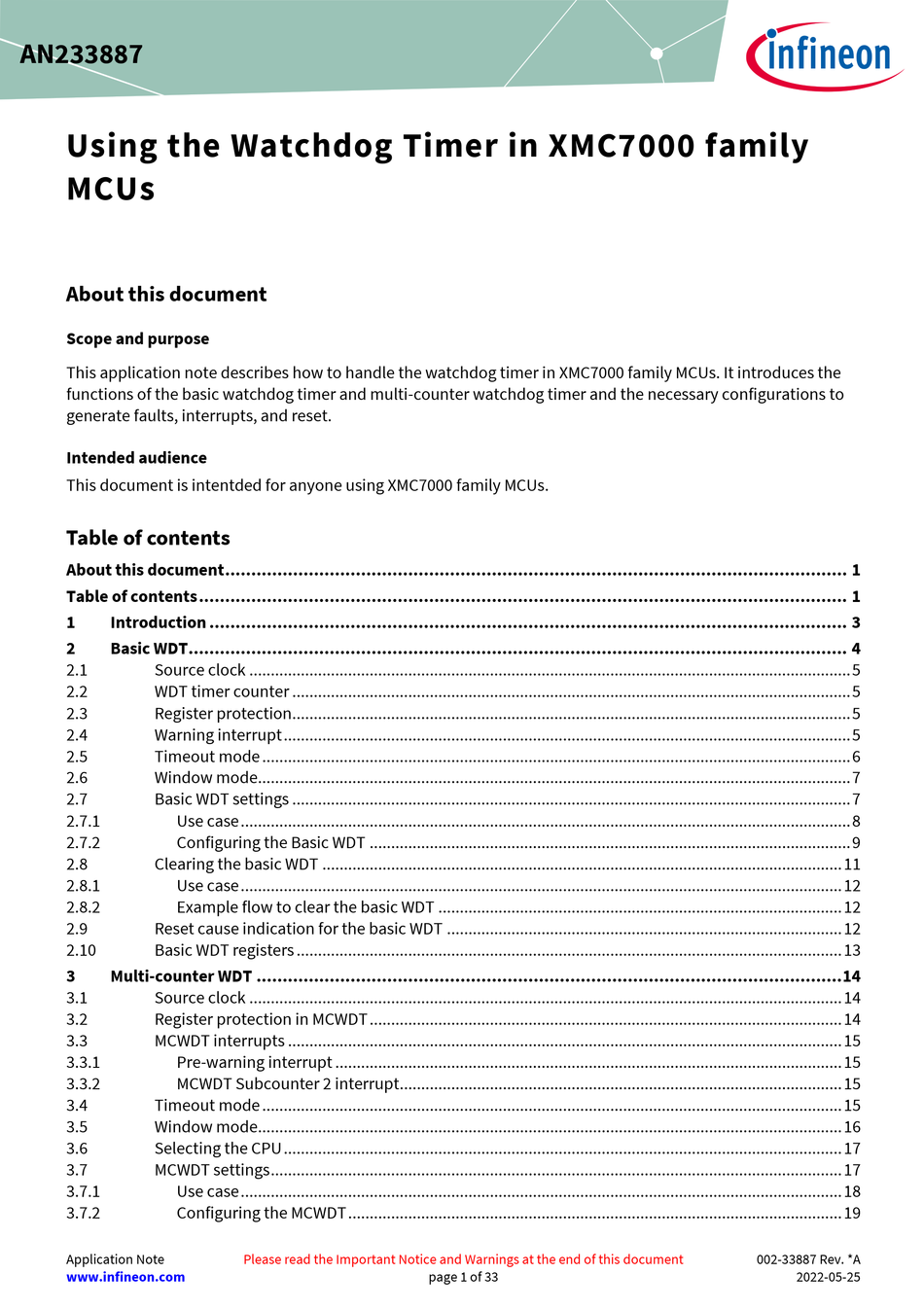 Infineon Xmc Series Using Manual Pdf Download Manualslib