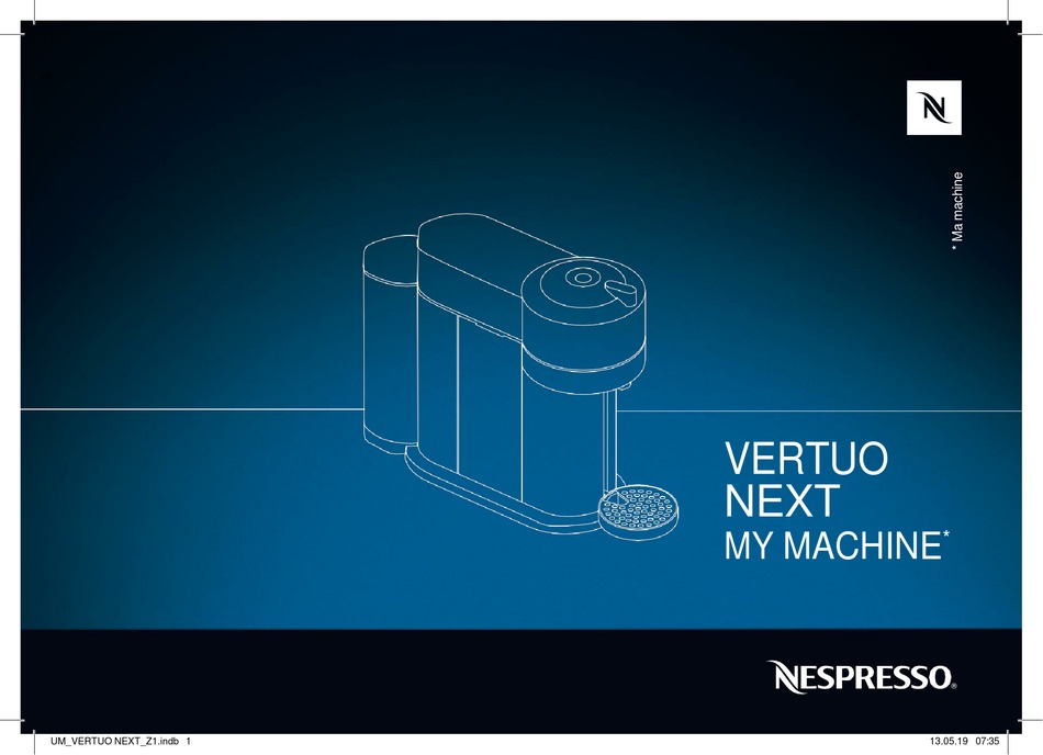 NESPRESSO VERTUO NEXT USER MANUAL Pdf Download ManualsLib