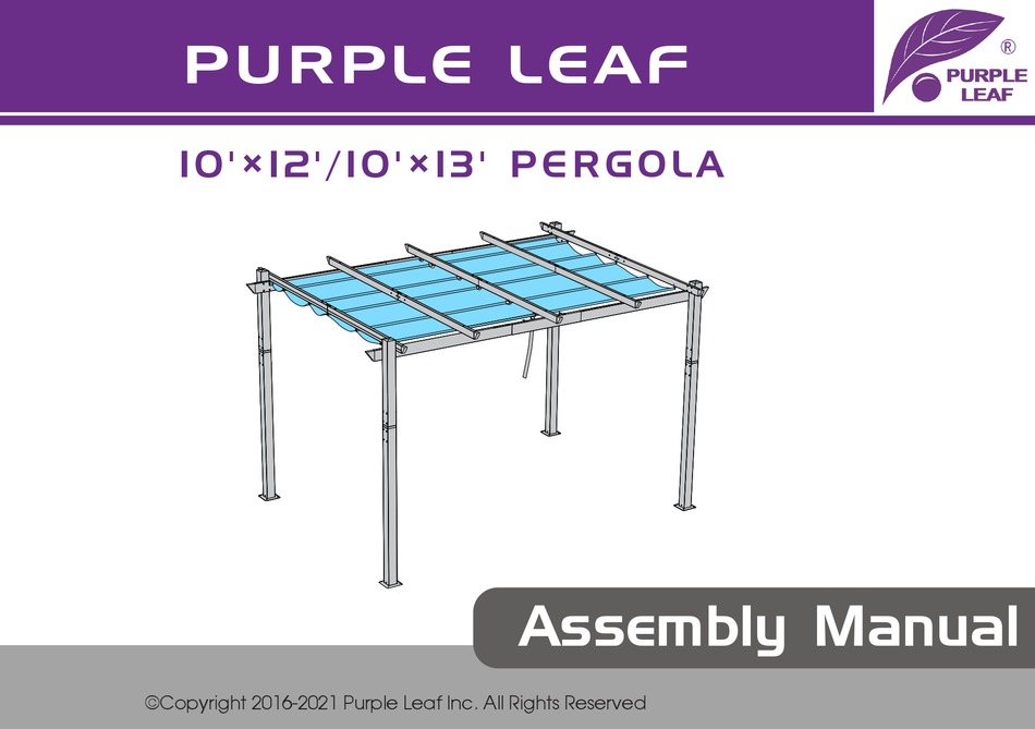 PURPLE LEAF ZYMPG1013 ASSEMBLY MANUAL Pdf Download ManualsLib
