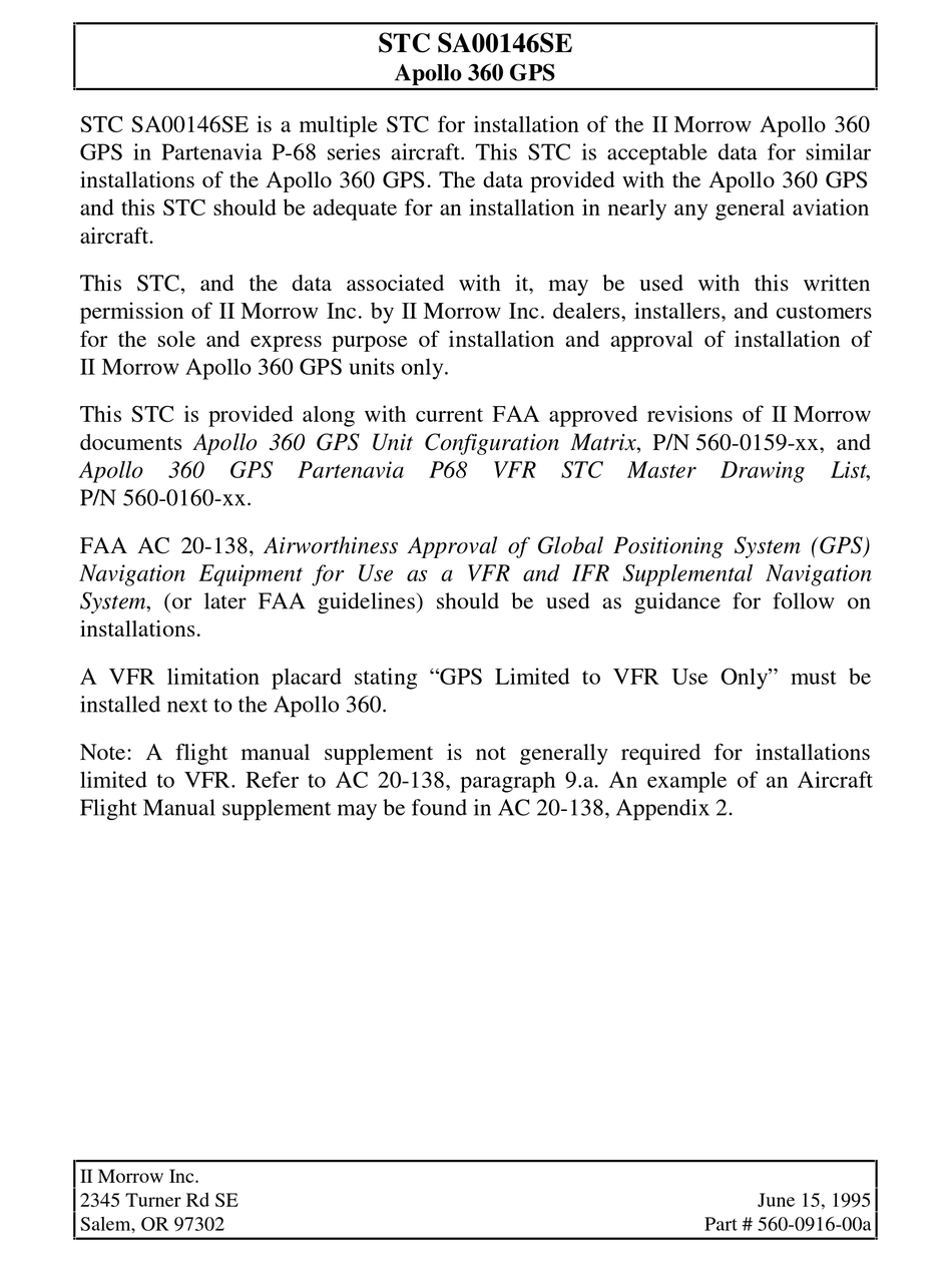 GARMIN APOLLO 360 GPS RELEASE NOTE ManualsLib