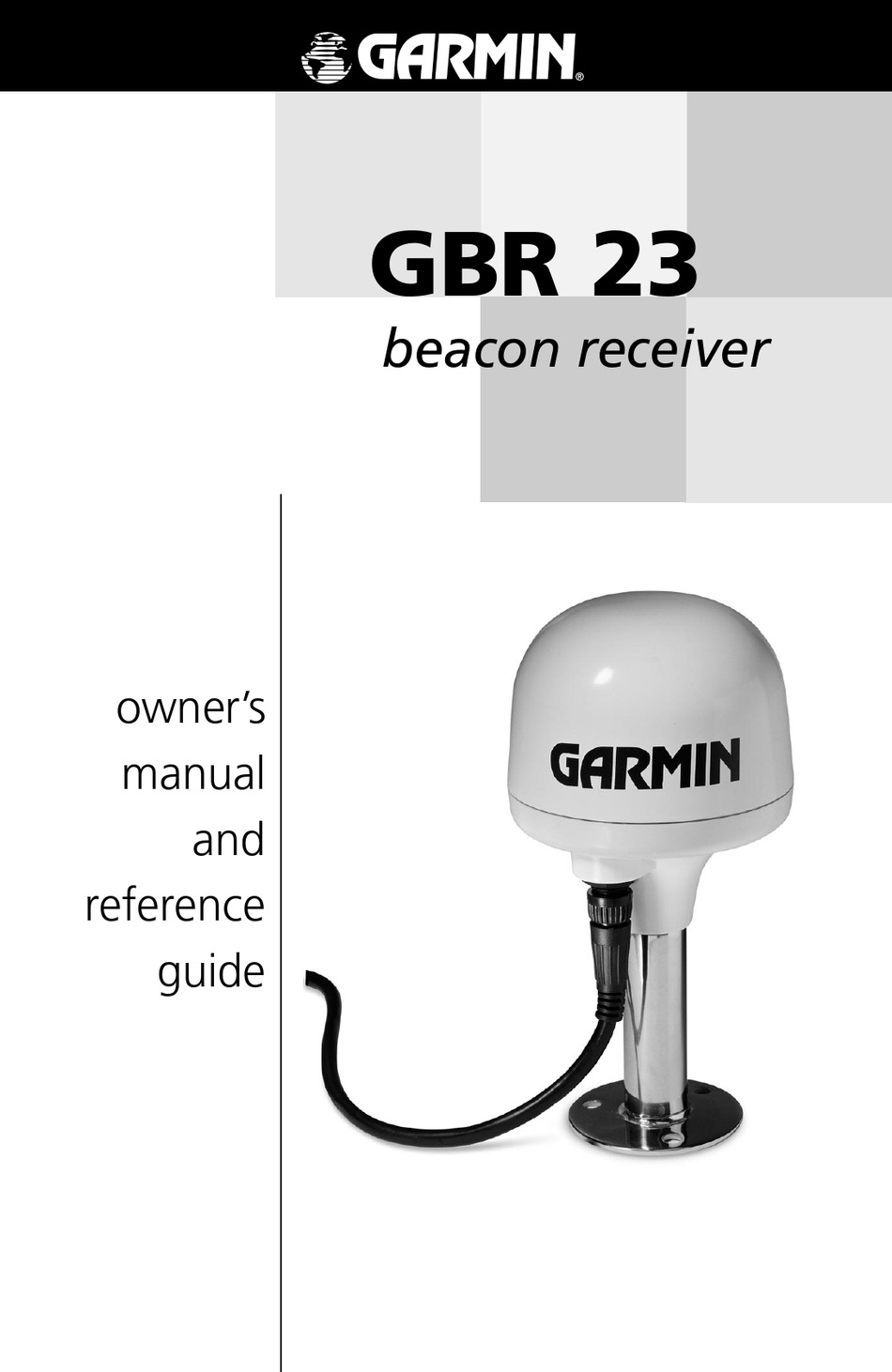 GARMIN 23 OWNER'S MANUAL AND REFERENCE MANUAL Pdf Download | ManualsLib