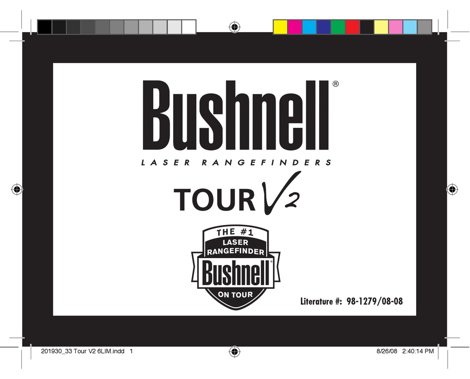 bushnell tour v2 manual