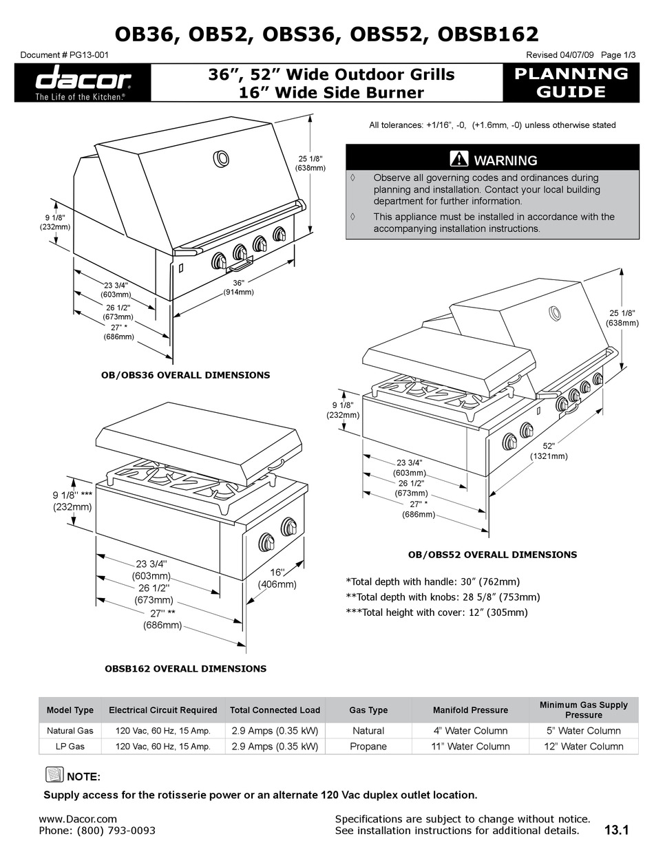 dacor-ob36-grill-planning-manual-manualslib