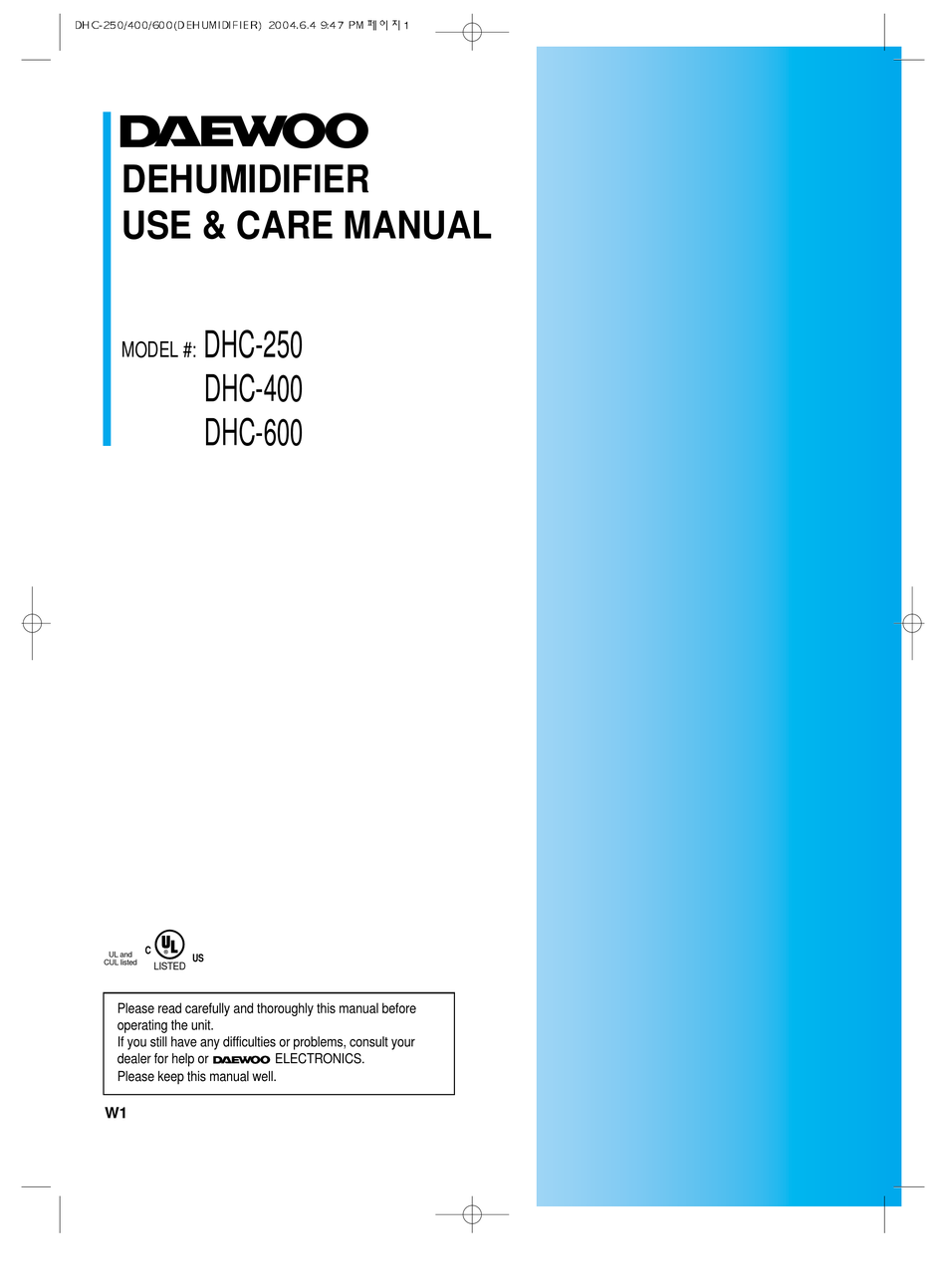 Daewoo dhc xd7250