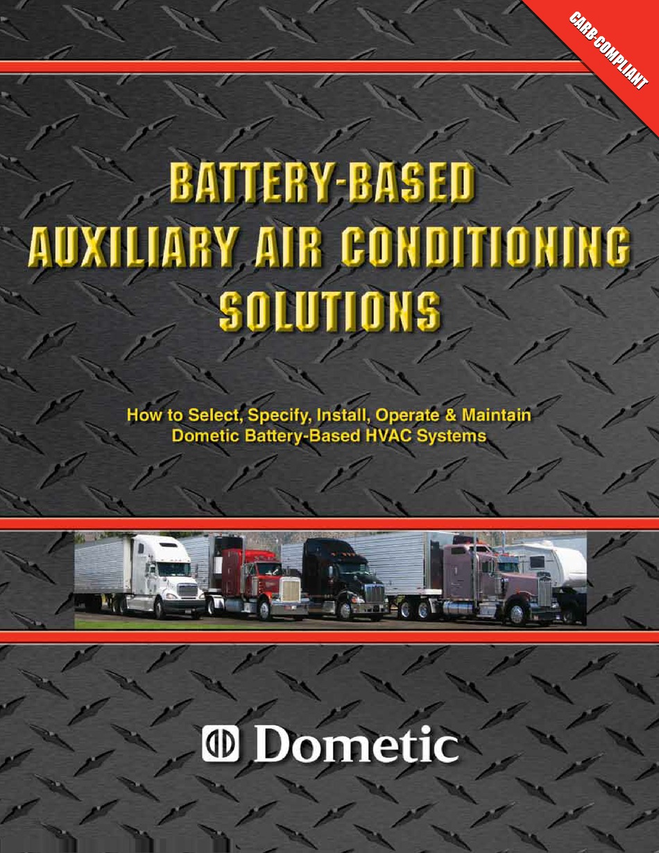 DOMETIC BATTERYPOWERED AUXILIARY AIR CONDITIONING SYSTEM AIR