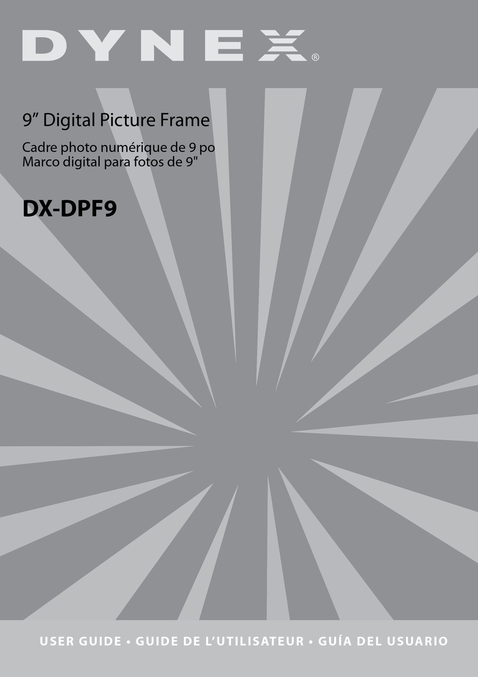 DYNEX DXDPF9 DIGITAL PHOTO FRAME USER MANUAL ManualsLib