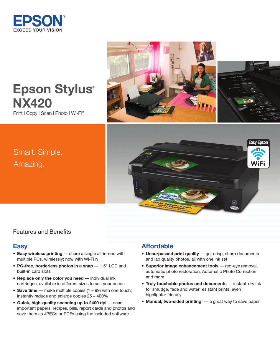 epson printer drivers nx420