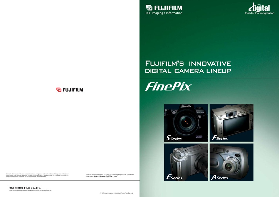 FUJIFILM DIGITAL CAMERA DIGITAL CAMERA OPERATION MANUAL ManualsLib