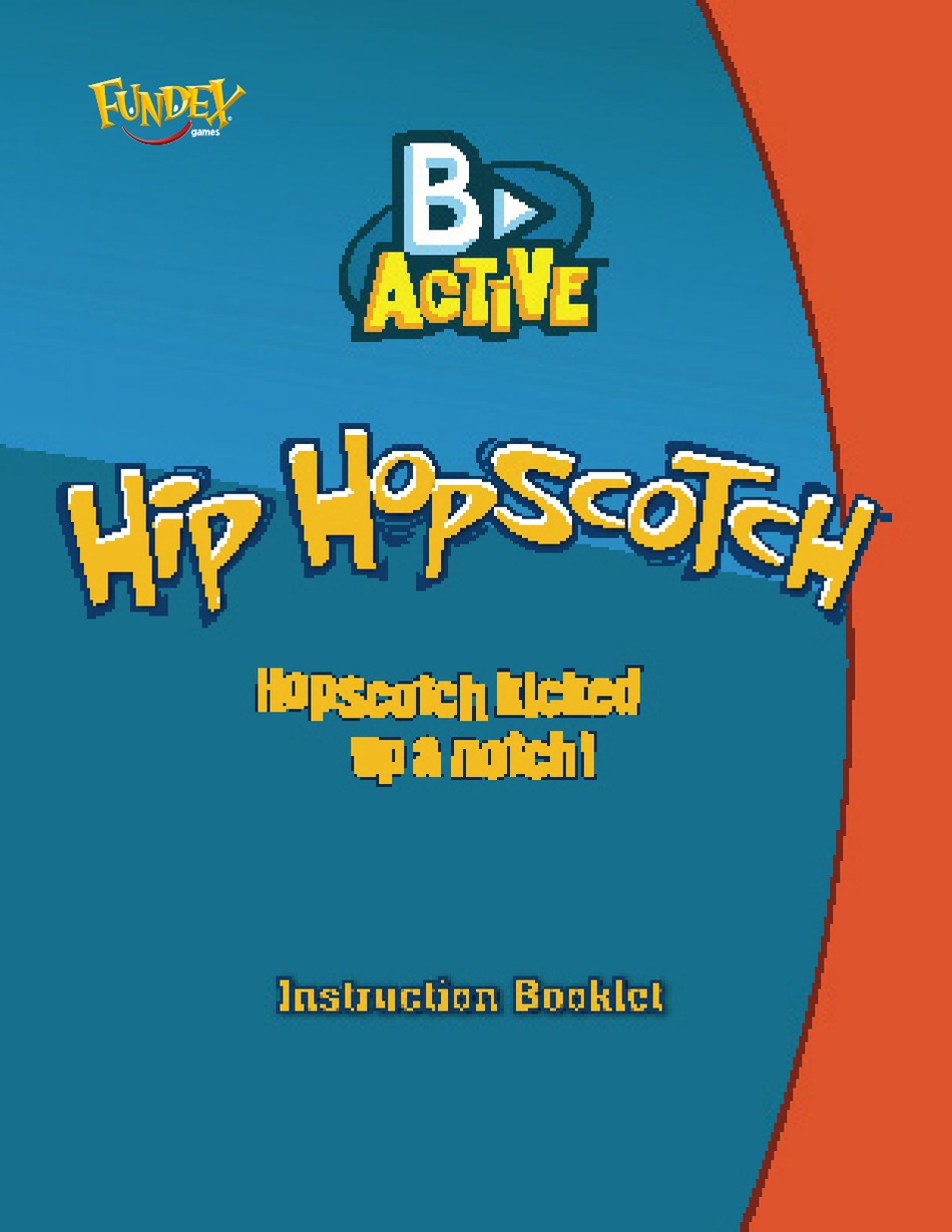 FUNDEX GAMES B-ACTIVE HIP HOPSCOTCH INSTRUCTION BOOKLET Pdf Download ...