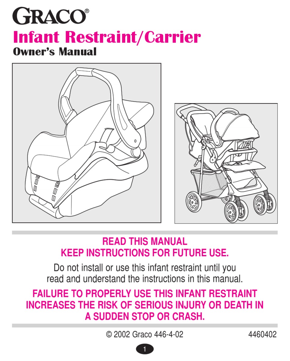 GRACO 4460402 BABY CARRIER OWNER'S MANUAL ManualsLib