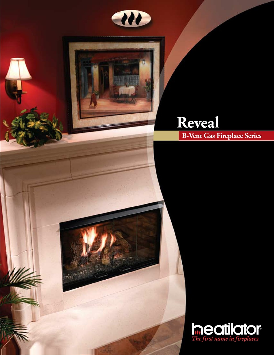 HEATILATOR REVEAL RBV4236I INDOOR FIREPLACE BROCHURE & SPECS | ManualsLib