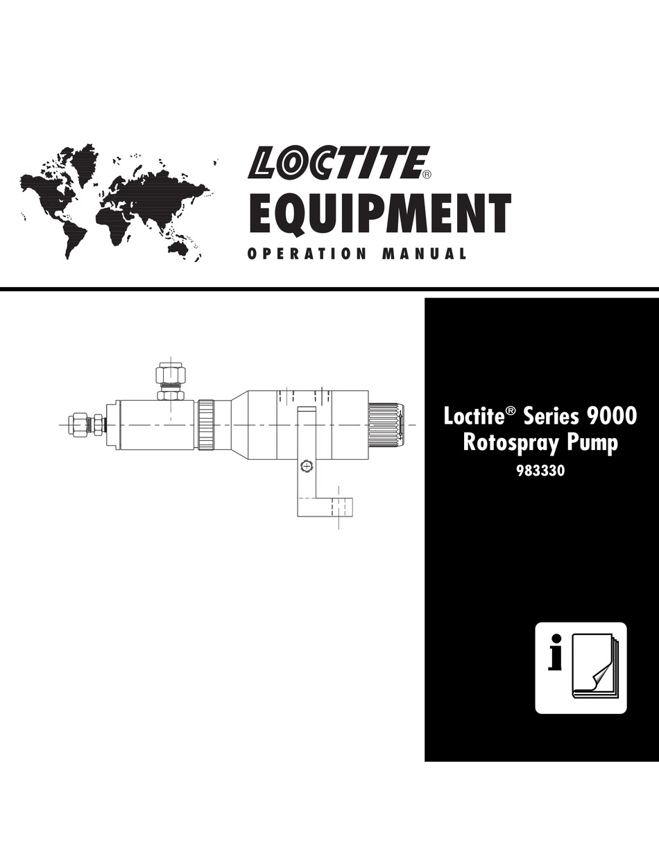 LOCTITE 9000 WATER PUMP OPERATION MANUAL ManualsLib