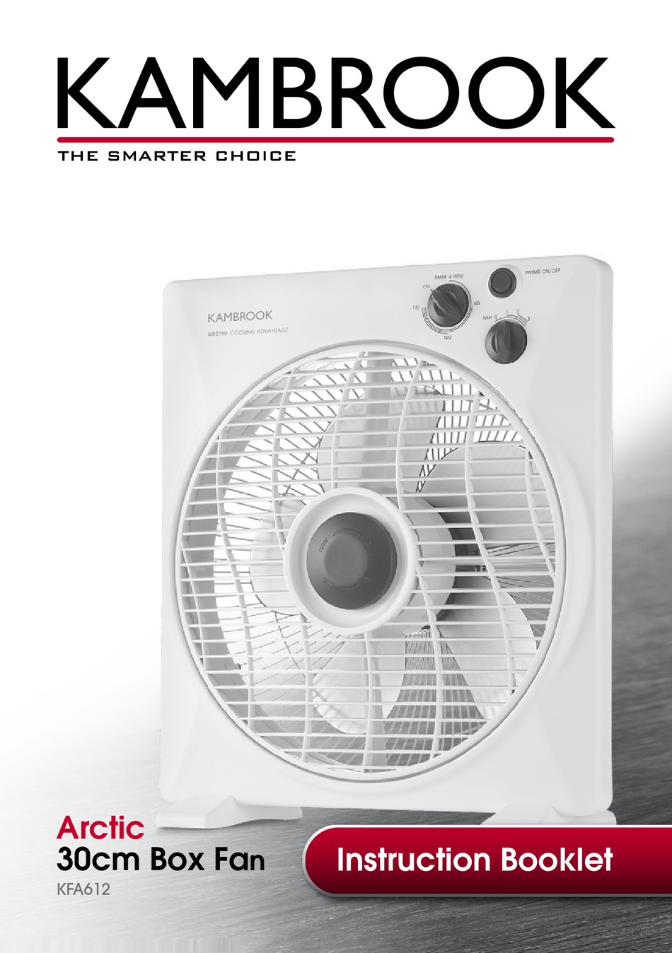 KAMBROOK ARCTIC KFA612 FAN INSTRUCTION BOOKLET ManualsLib