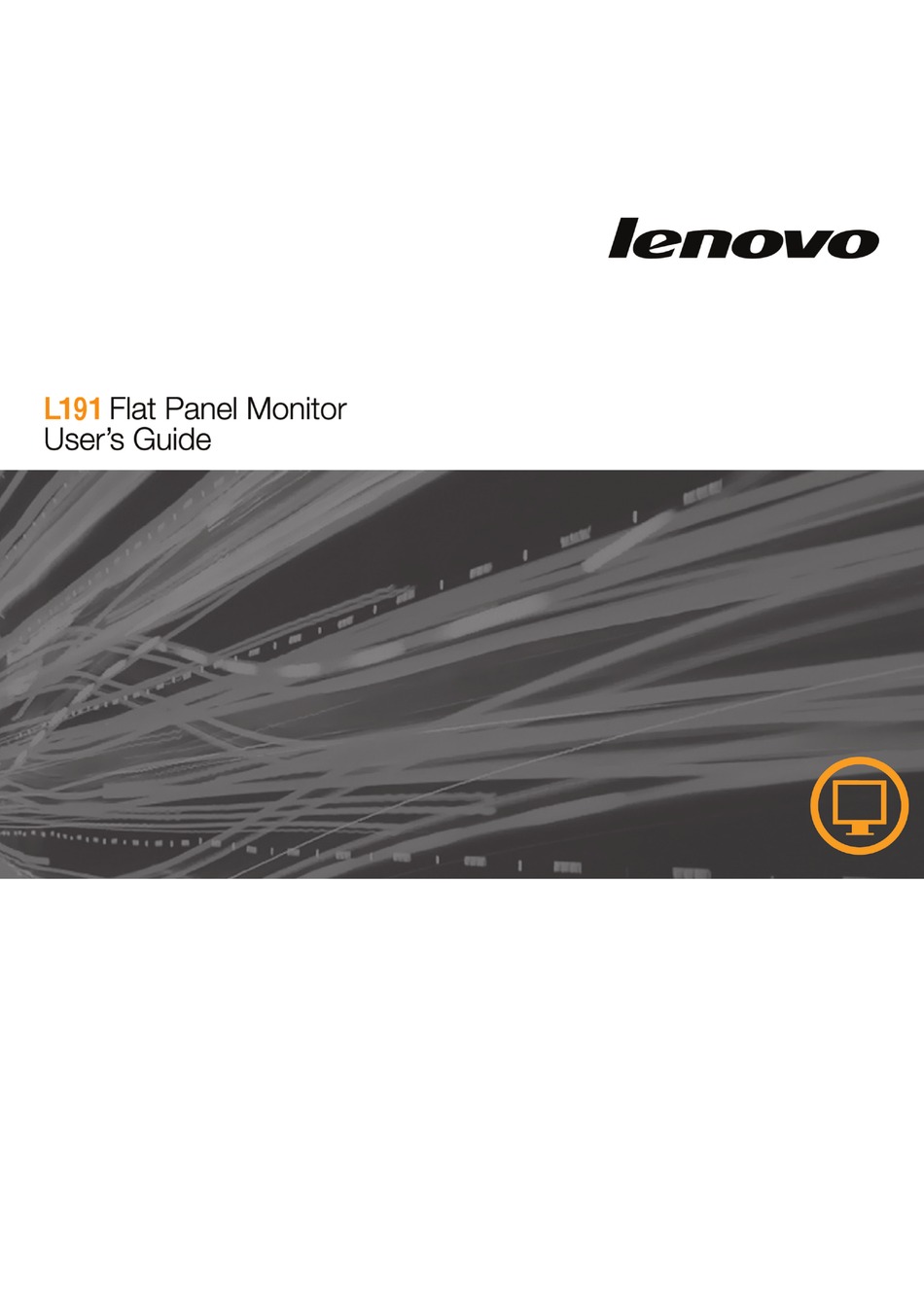 LENOVO L191 MONITOR USER MANUAL  ManualsLib