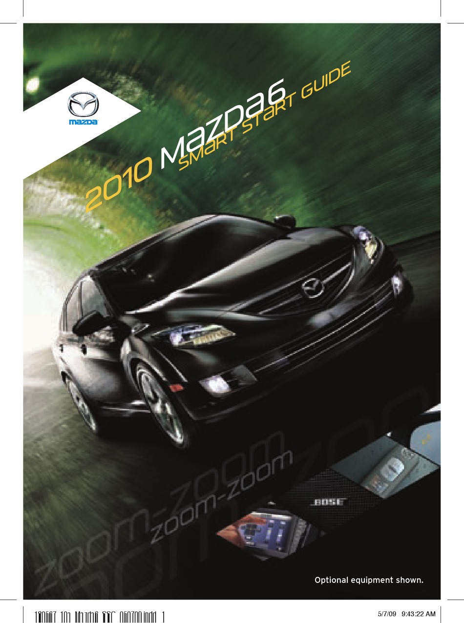 Genuine Mazda 6 Manuel Owners Manual Wallet 2008-2010 Pack K-736 