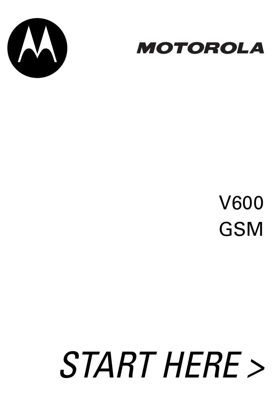 MOTOROLA V600 CELL PHONE MANUAL ManualsLib