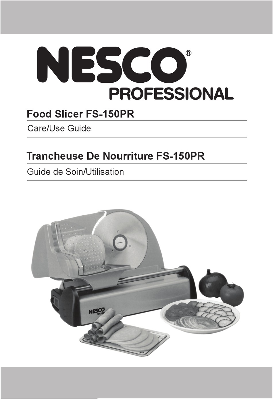 Professional 8.7 Food Slicer (FS-300)