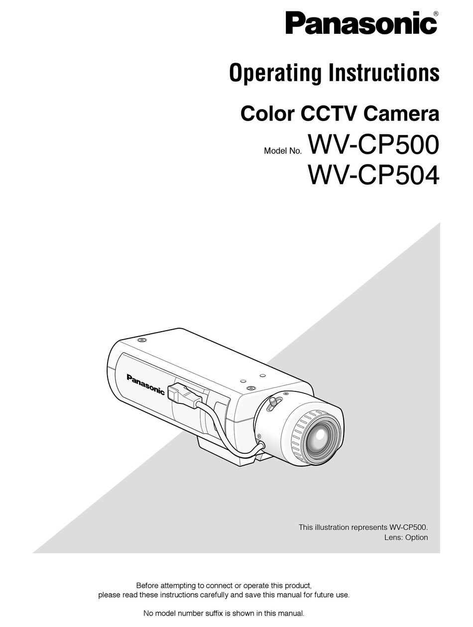 FedEx DHL   WV-CP500  surveillance camera 