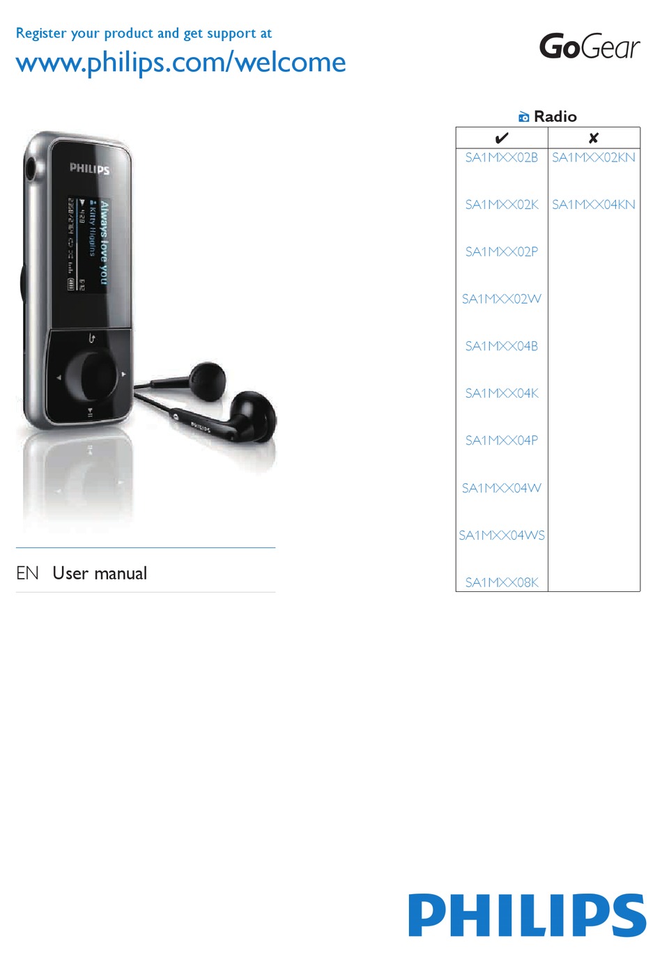 download philips gogear mp3 player software free